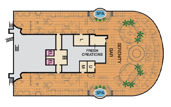 Ship Interior & Deck Plans on Carnival Horizon